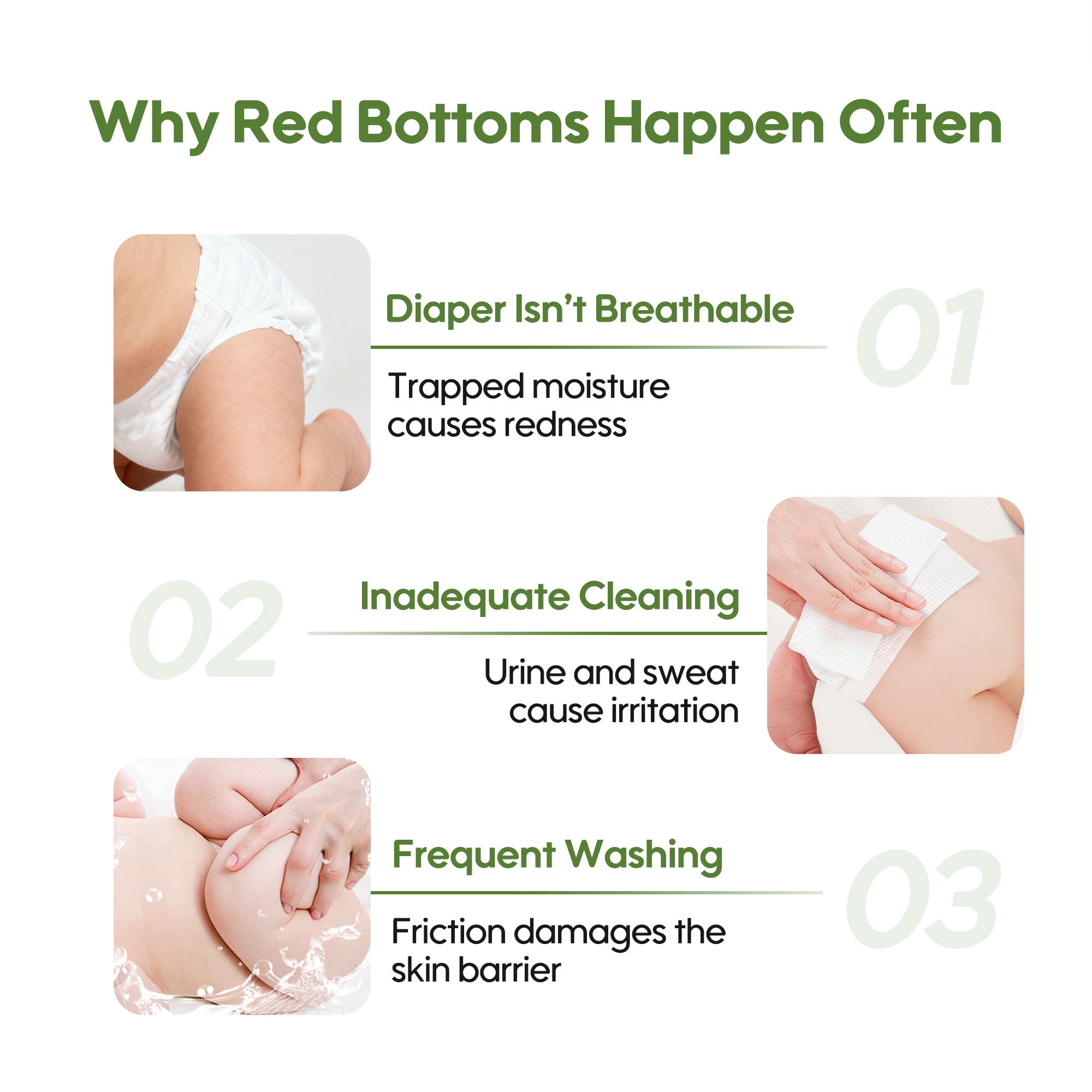 Crème pour l'érythème fessier Nurture Nut pour bébé