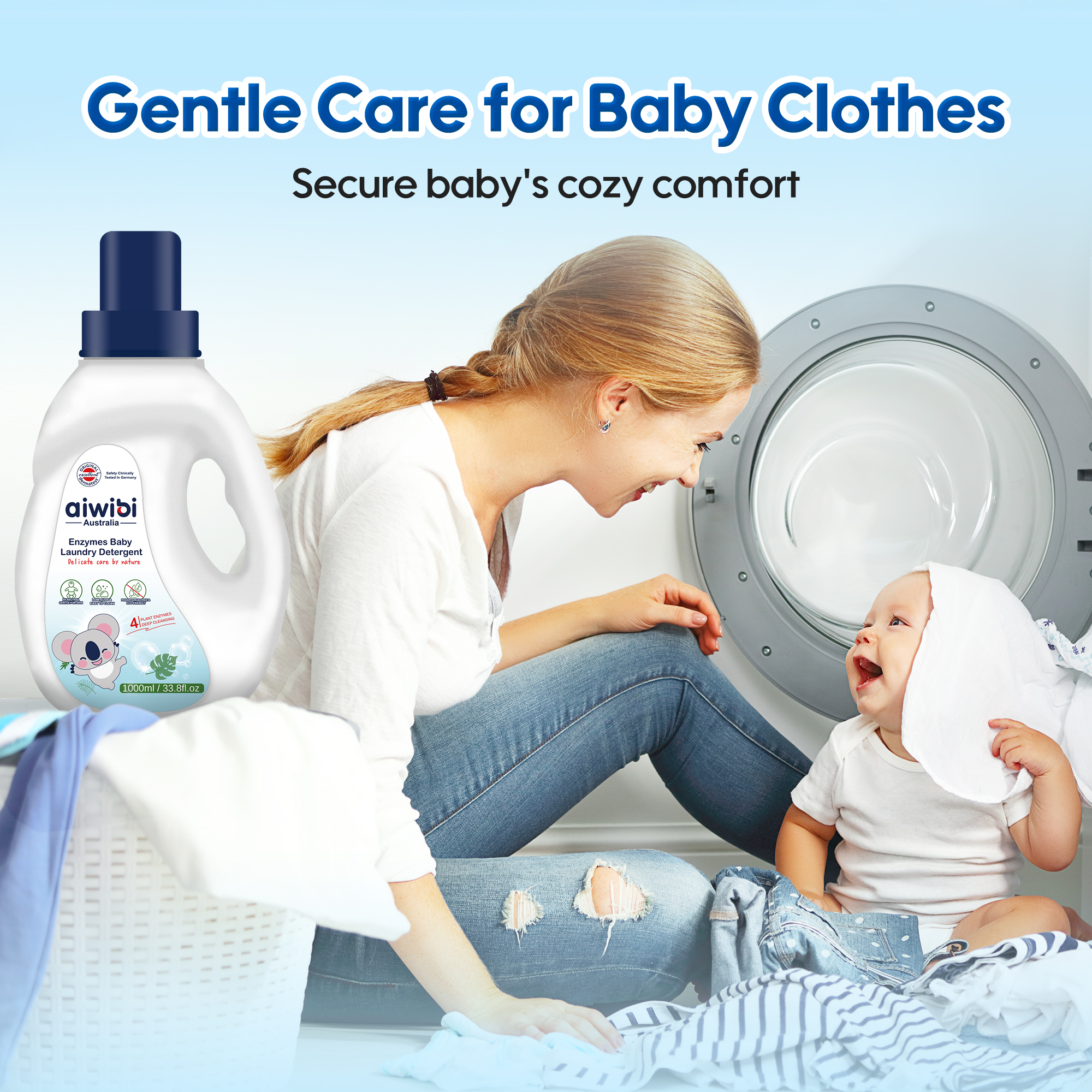 Lessive à enzymes （1000ml/250ml）