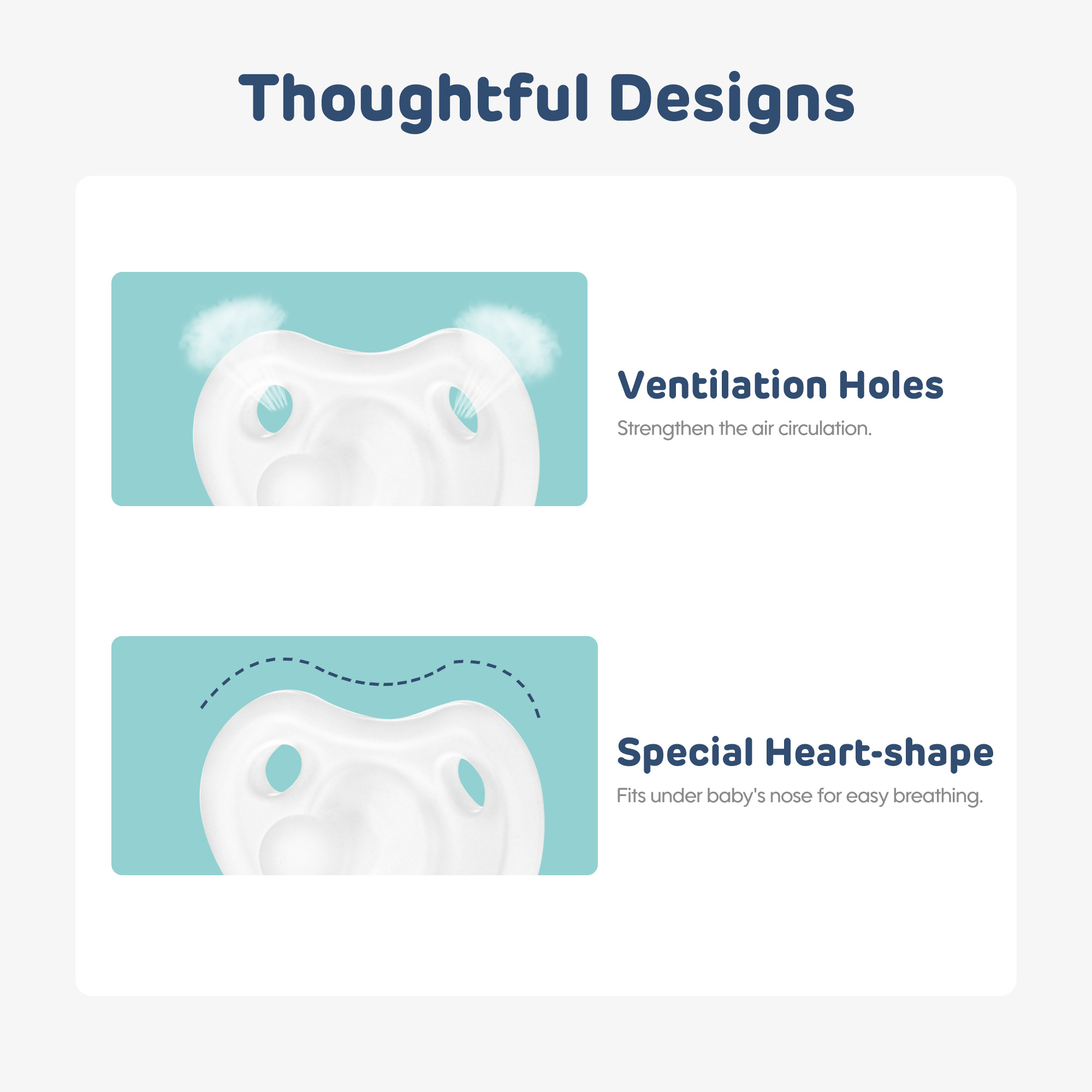 Sucette apaisante pour bébé