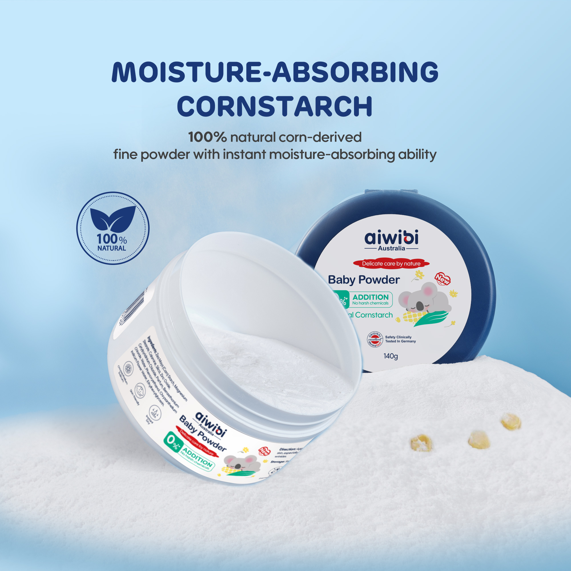 Poudre pour bébé (140g/200g)