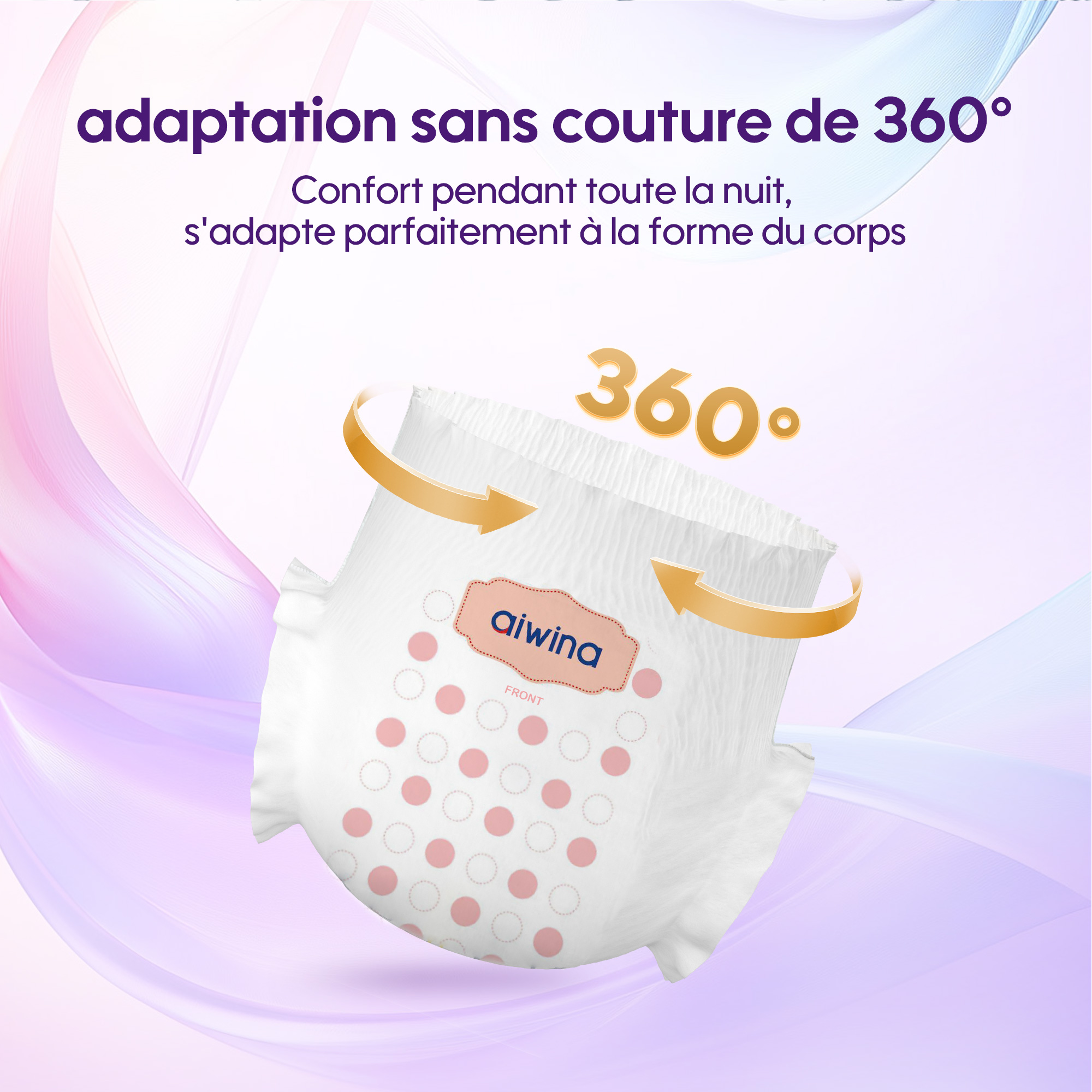 Culotte hygiénique de nuit (S/M; L/XL; XXL/XXXL)