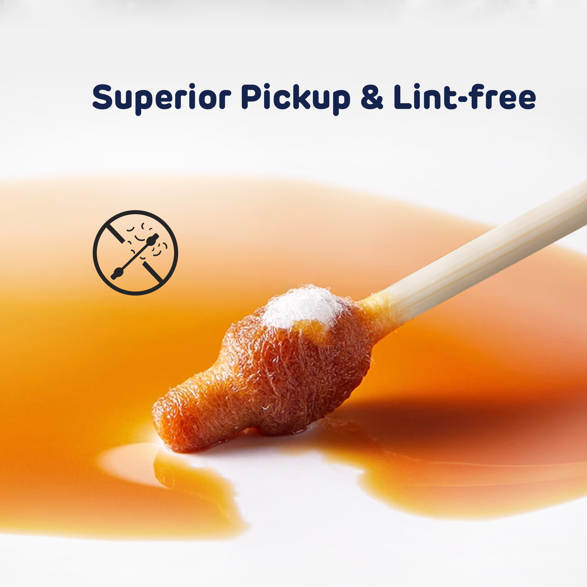 Coton-tige pour bébé (100 pièces de la forme calebasse)