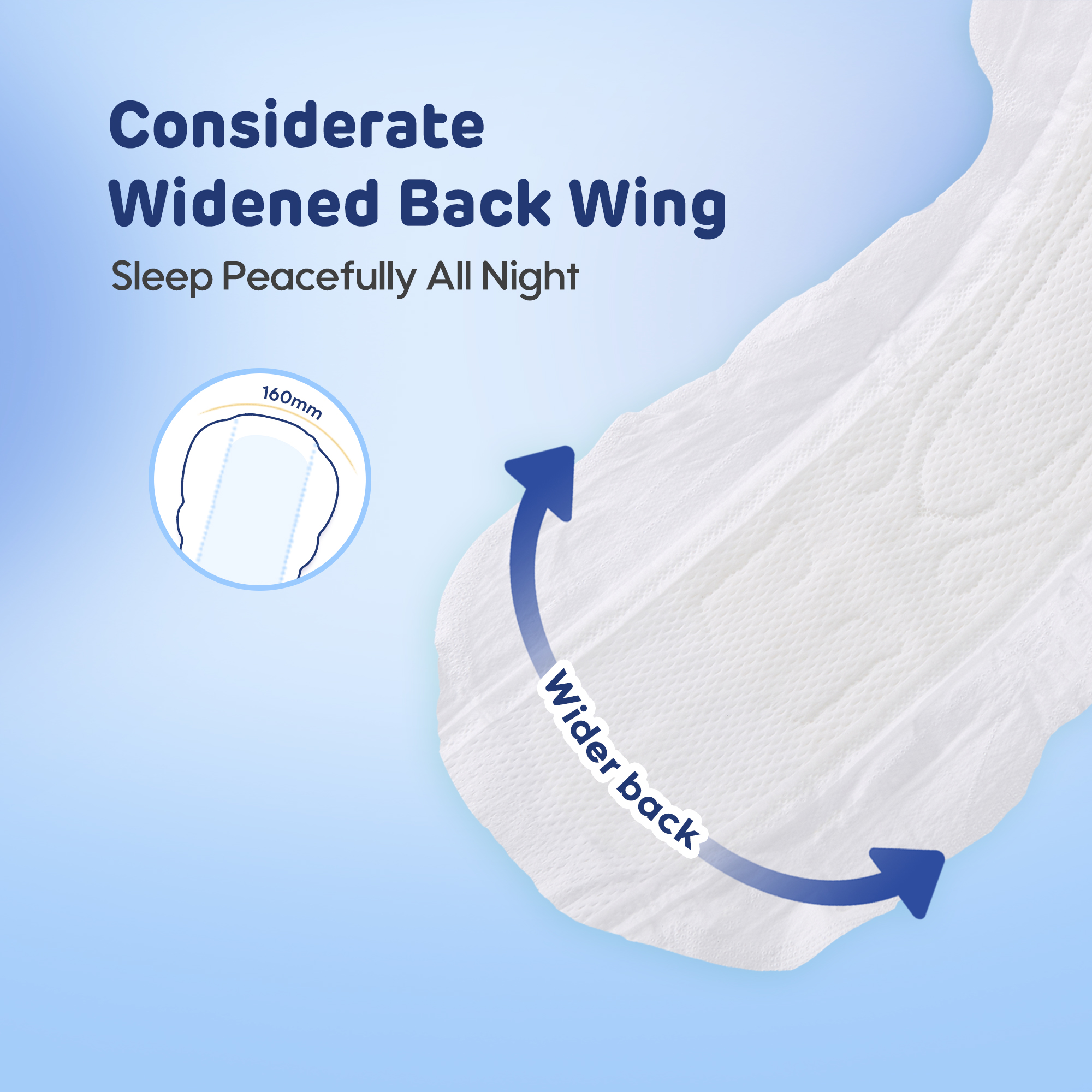 Serviettes Hygiéniques (pâte de bois * 420mm de 6 serviettes)