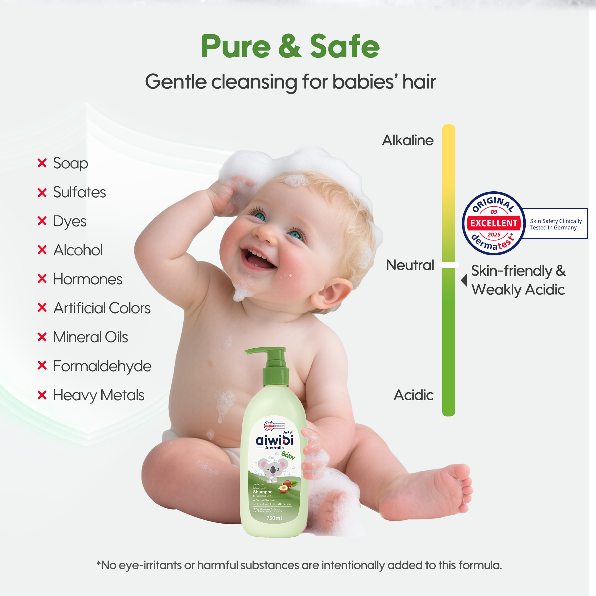 Shampooing Nurture Nut pour bébé