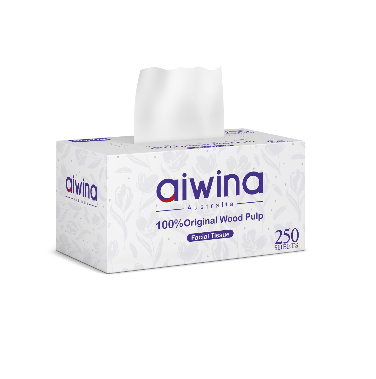 Mouchoirs en boîte carton (17*19cm * 250 tirages)