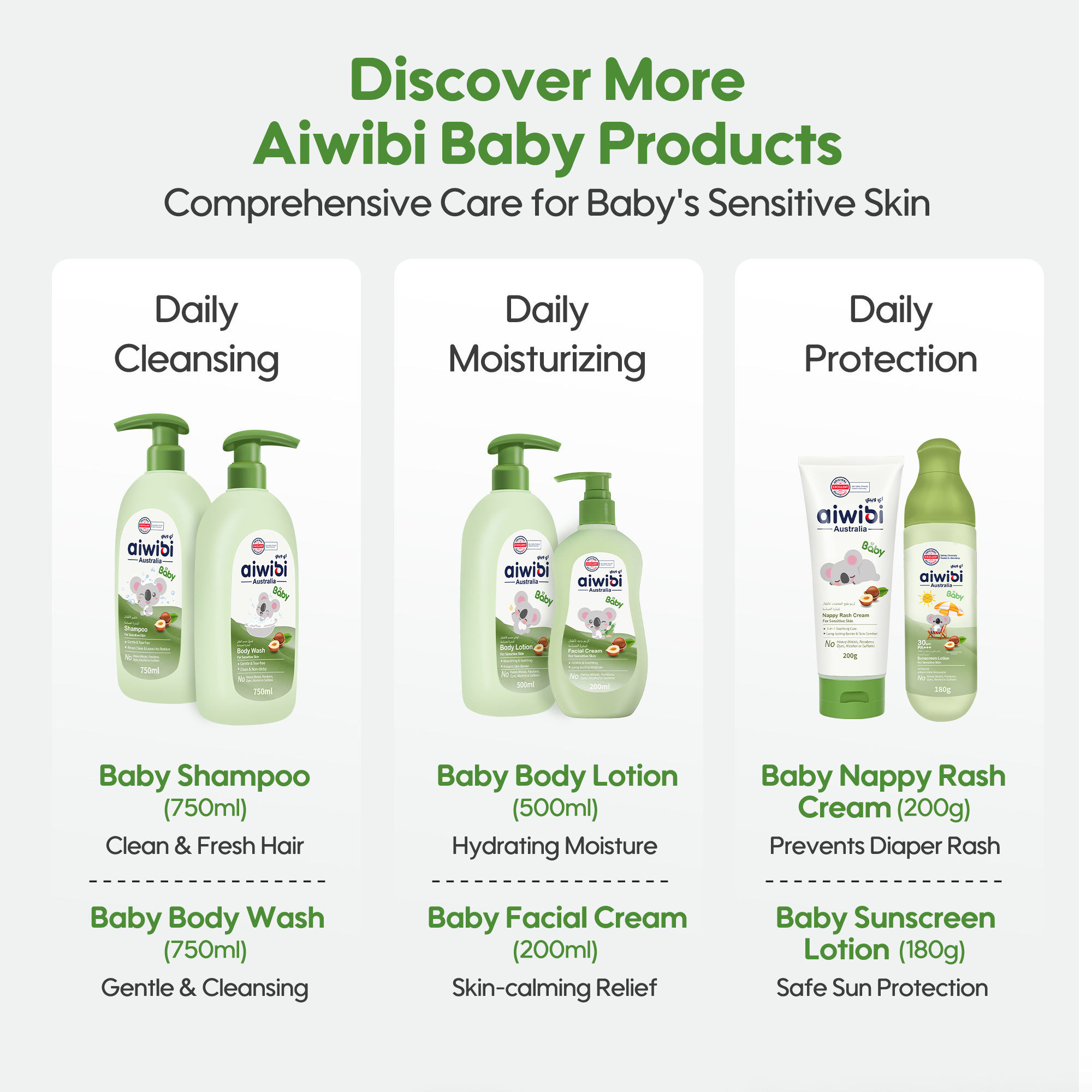 Shampooing Nurture Nut pour bébé