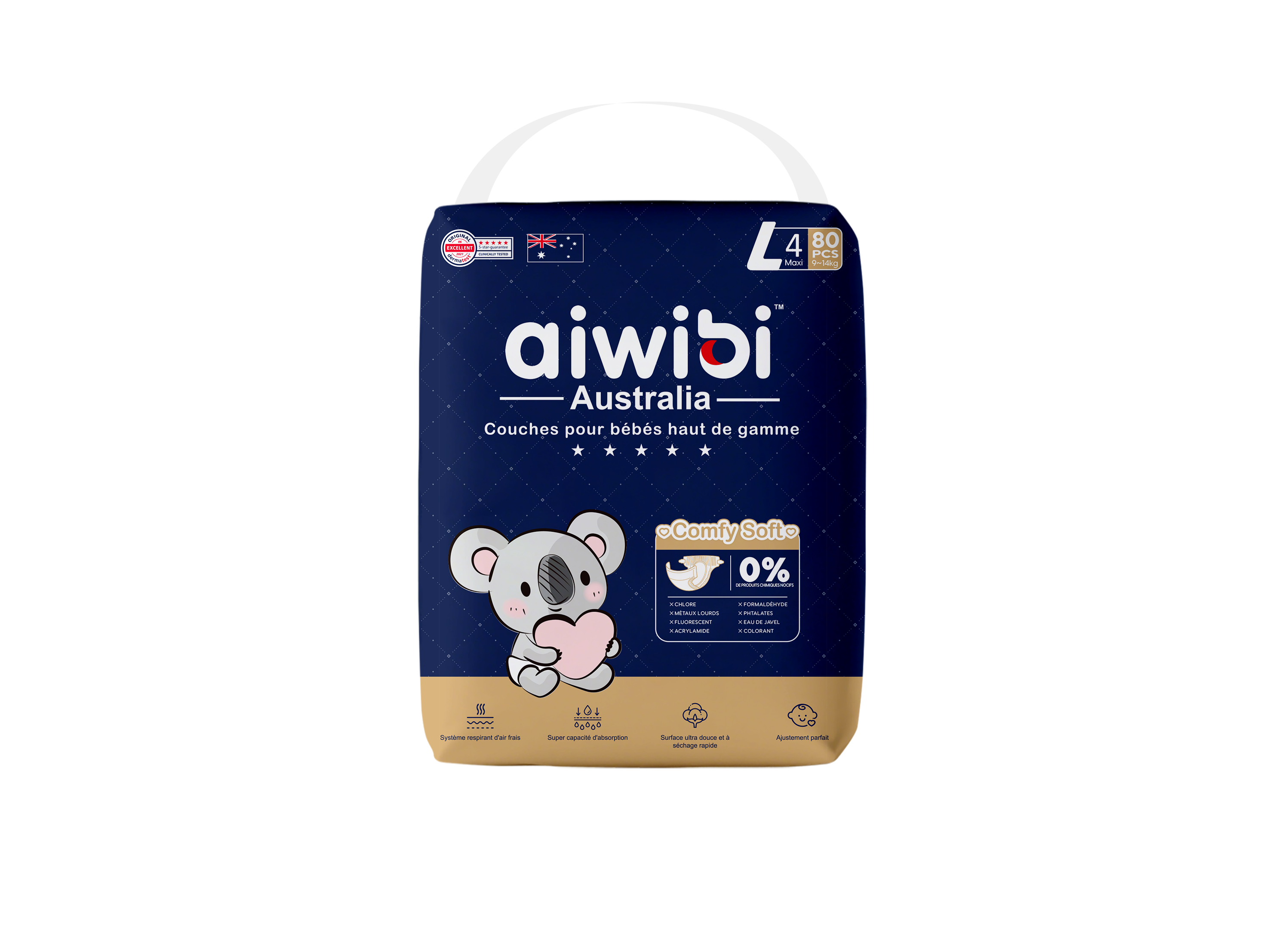 Couche pour Bébé 01 (Emballage maximal）