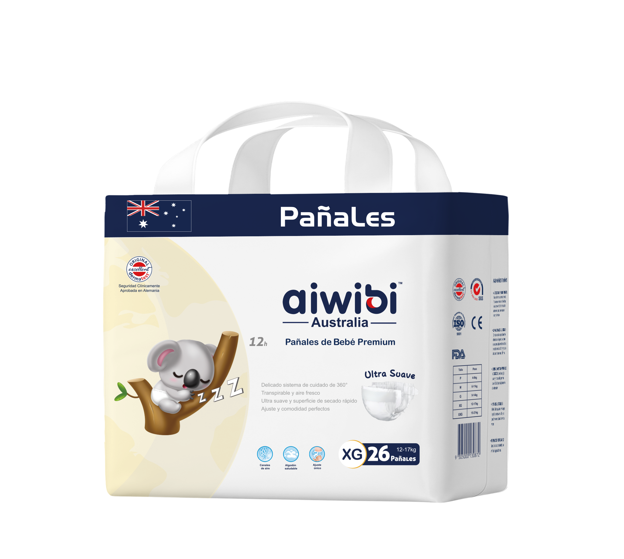 Couche pour Bébé 01 (Emballage moyen）